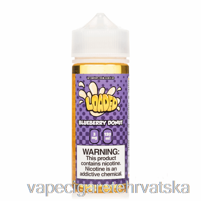 Vape Cigarete Borovnica Krafna - Puna E-tekućina - Nemilosrdne Pare - 120 Ml 3 Mg